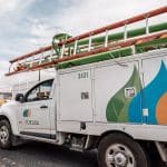 Caminhão de manutenção da Coelba