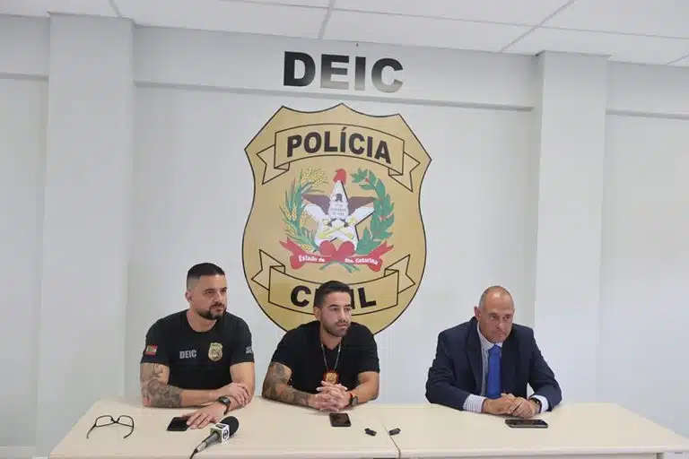 Delegados da Polícia Civil de Santa Catarina