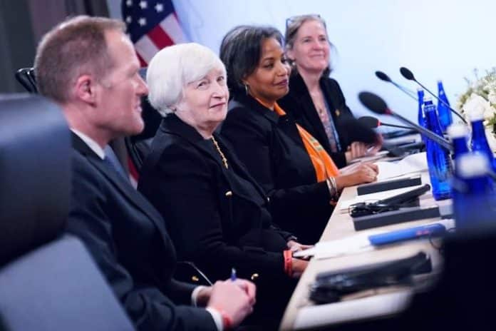 Destaque para Secretária Janet Yellen, do Tesouro dos EUA