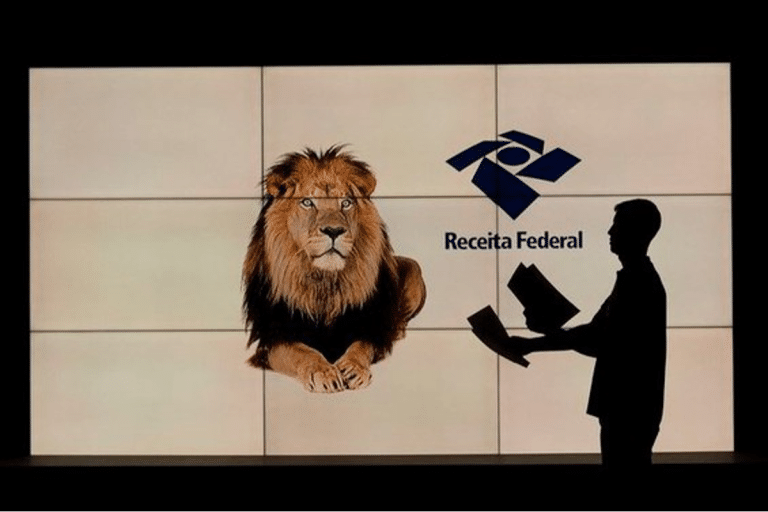 Leão da Receita Federal do Brasil