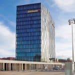 Prédio do PostFinance, grande banco estatal da Suíça