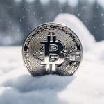Inverno das criptomoedas. Midjourney.