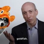 Gary Gensler falando sobre regulação das criptomoedas. Fonte: Twitter/Reprodução.
