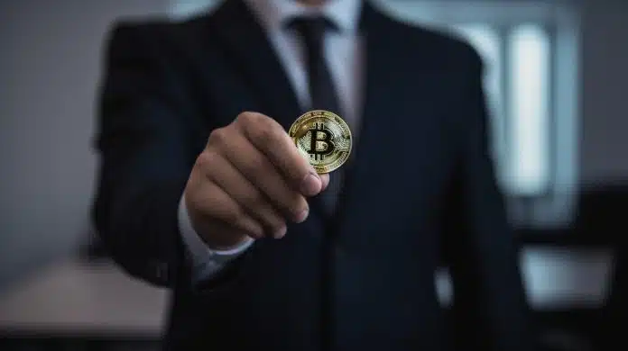 investidor de bitcoin criptomoedas