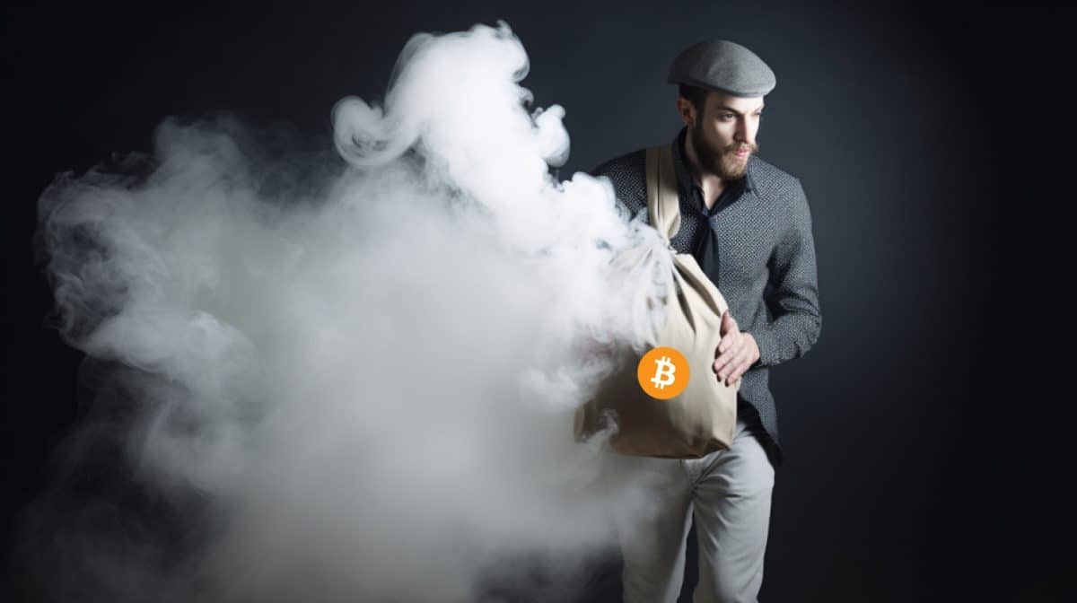 Jogou fumaça no chão e desapareceu Imagem: Livecoins/MidJourney