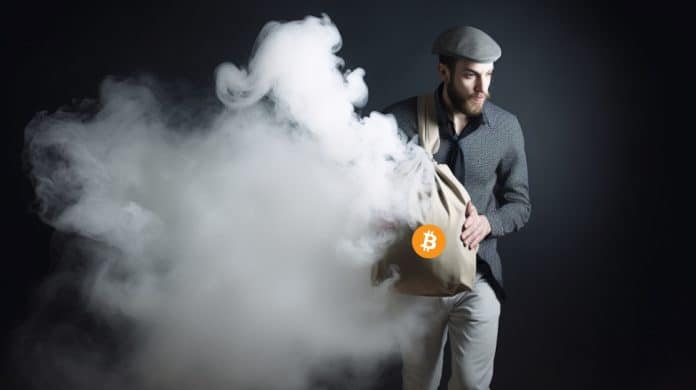Jogou fumaça no chão e desapareceu Imagem: Livecoins/MidJourney