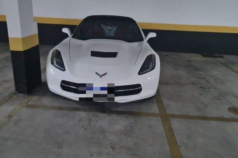 Veículo de luxo apreendido com integrantes de organização criminosa do Rio de Janeiro, na Operação McQuenn
