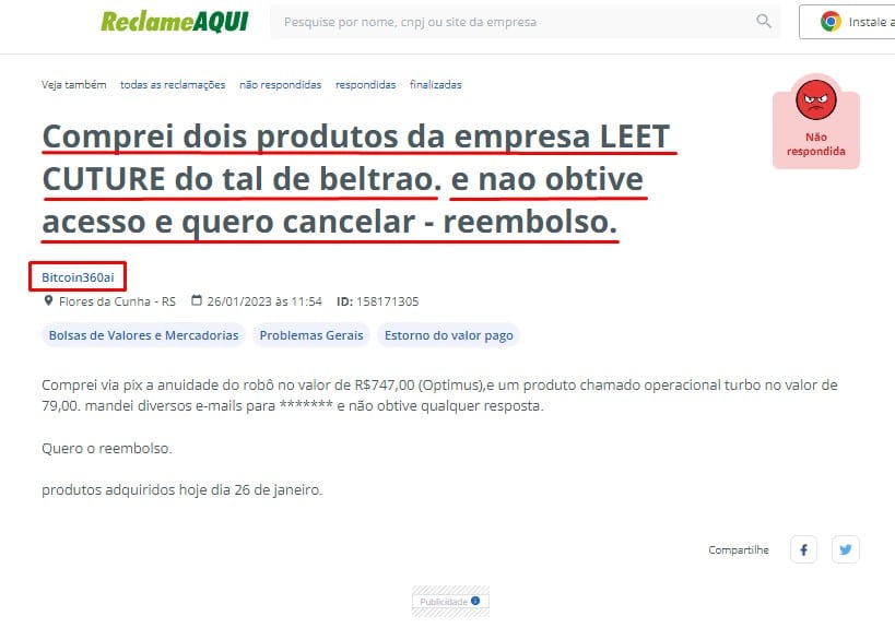 Todas as reclamações - Ourobets.io - Reclame Aqui