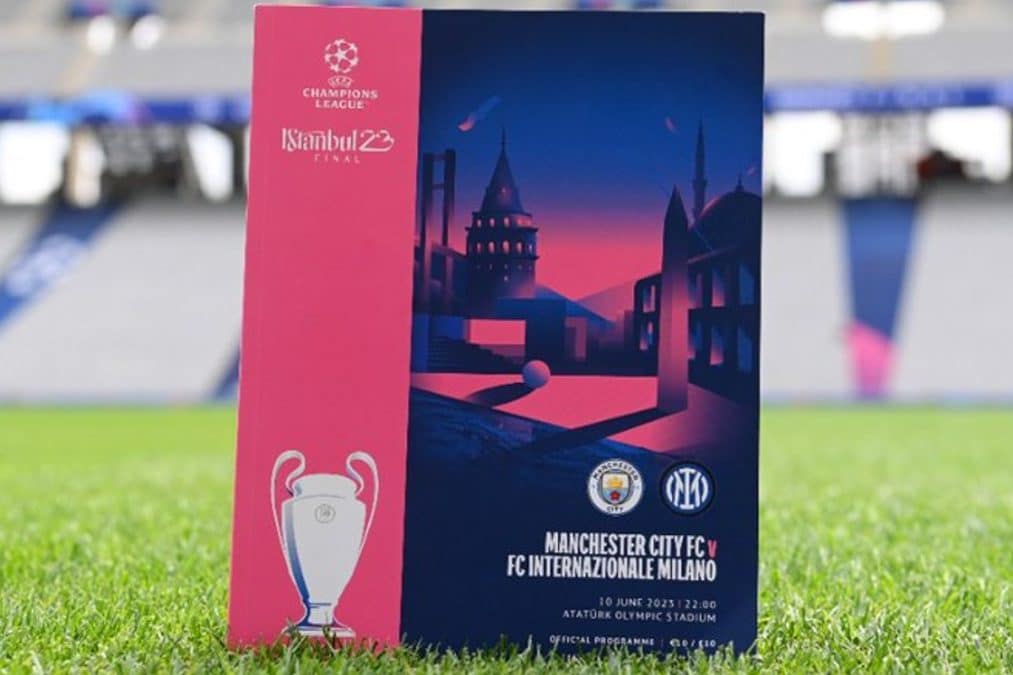 Final da UEFA Champions League 2022-2023 entre Inter de Milão e Manchester City