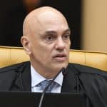 Ministro Alexandre de Moraes participa da sessão plenária do STF. Foto: Carlos Moura/SCO/STF
