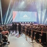 Palco de evento em Brasília Web3