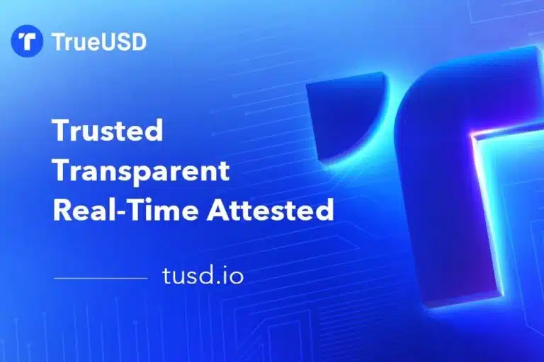 Stablecoin TUSD TrueUSD diz em redes sociais que é uma stablecoin segura e confiável