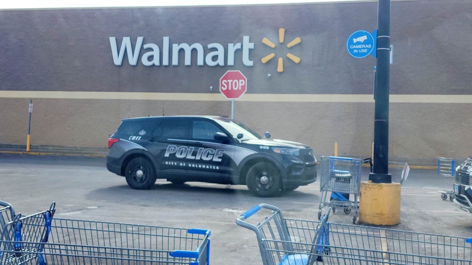Wallmart ameaça de bomba Imagem: woodtv