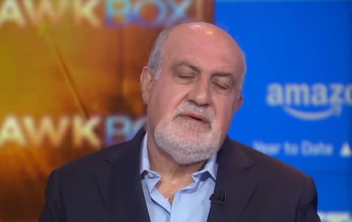 Nassim Taleb, autor dos livros A Lógica do Cisne Negro e Antifrágil. Fonte: CNBC/Reprodução.