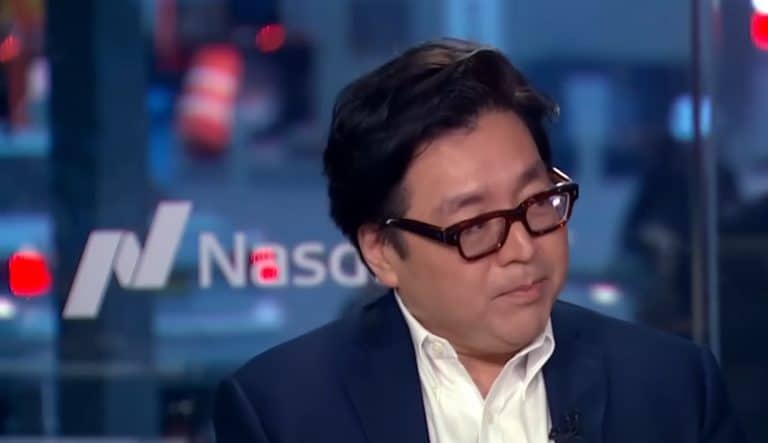 Tom Lee, chefe de pesquisa da Fundstrat. Fonte: CNBC/Reprodução.