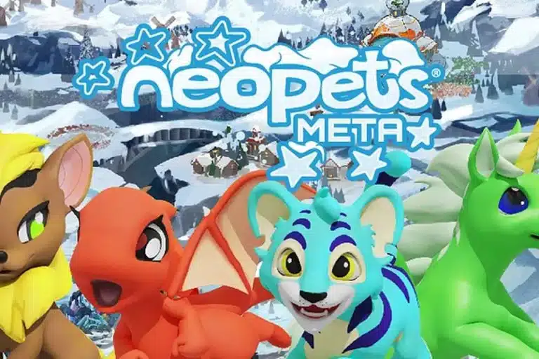 Imagem do jogo Neopets Meta, que conta com mecanismos de NFTs