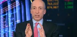 Gary Gensler, presidente da SEC. Fonte: Bloomberg/Reprodução.