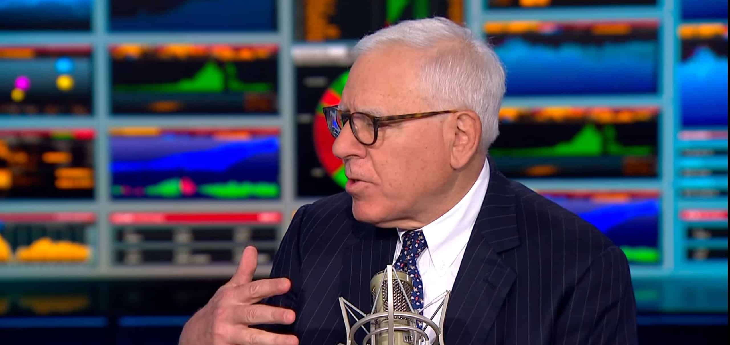 David Rubenstein, cofundador do The Carlyle Group. Fonte: Bloomberg/Reprodução.