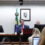 Tomada de depoimento em CPI das Pirâmides Financeiras no dia 29 de agosto de 2023
