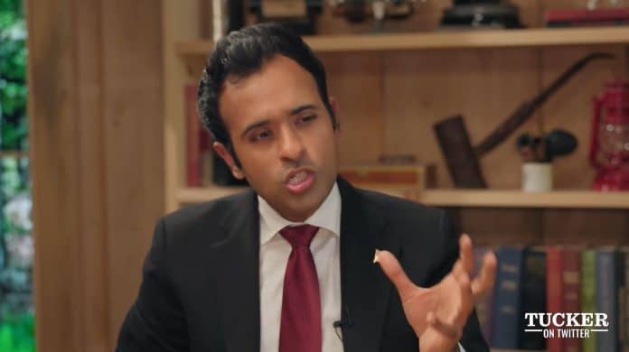 Vivek Ramaswamy, presidenciável americano pró-Bitcoin. Fonte: Twitter/Reprodução.