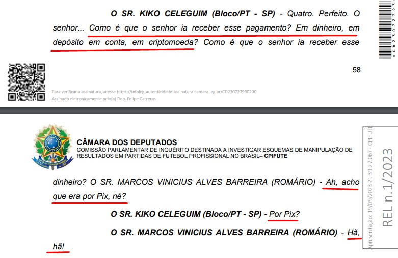 Esquema de apostas e CPI do futebol: Sentenças e multas foram