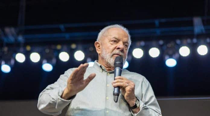 Lula em discurso do PAC