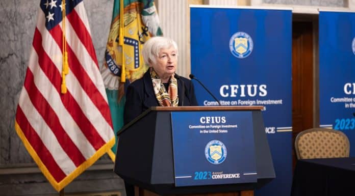 Secretária do Tesouro dos EUA, Janet Yellen