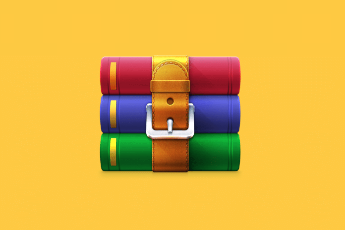 Winrar, programa que permite compactação de arquivos digitais