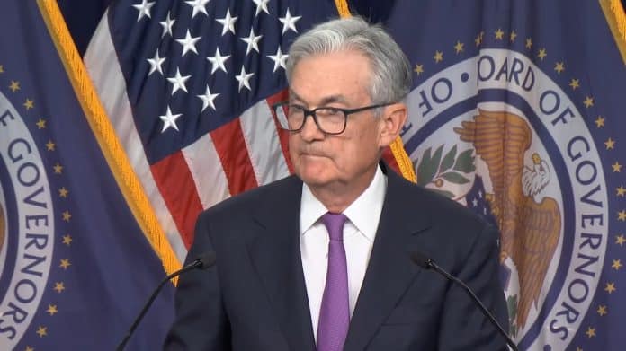 Jerome Powell, presidente do Fed. Fonte: YouTube/Reprodução.