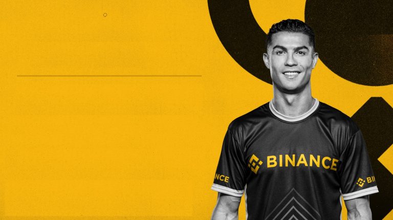 Cristiano Ronaldo Binance (Imagem: Reprodução /Binance)