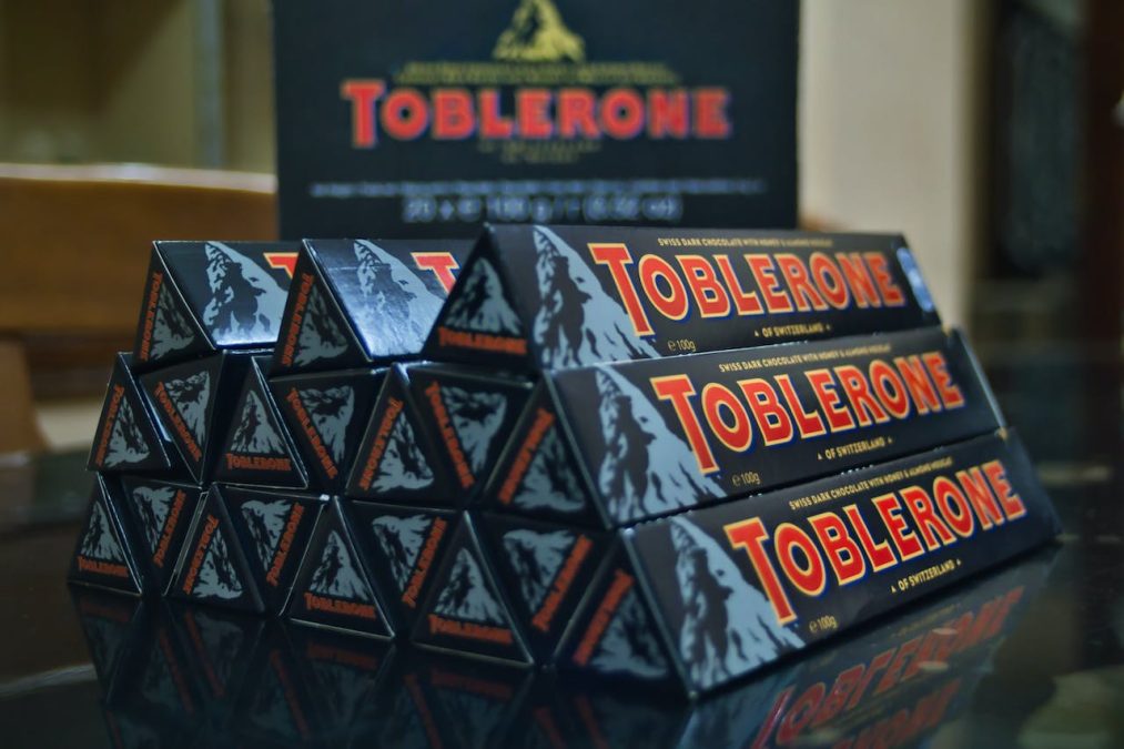Toblerone, famoso chocolate suíço. Foto de Safwan C K/Pexels.