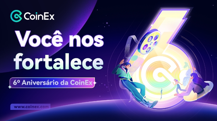 CoinEx comemora seu 6º aniversário em São Paulo