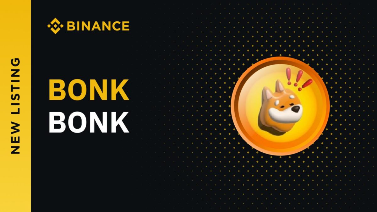 Binance anuncia listagem da memecoin Bonk (BONK). Fonte: X/Reprodução.