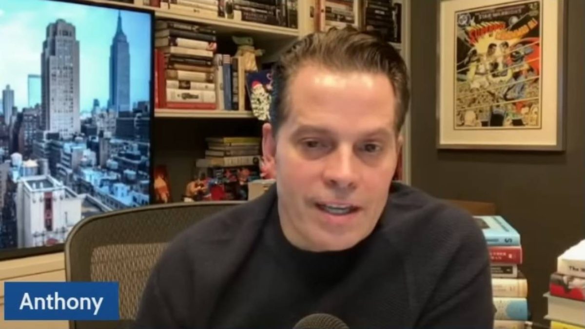 Anthony Scaramucci, fundador da SkyBridge Capital e ex-diretor de comunicações da Casa Branca. Fonte: YouTube/Reprodução.