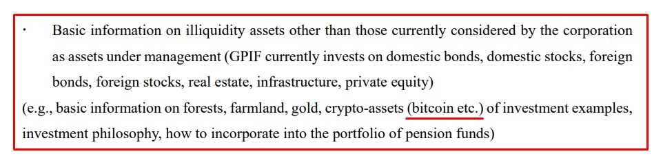 Menção do Bitcoin pelo GPIF em documento publicado nesta terça-feira (19). Reprodução.