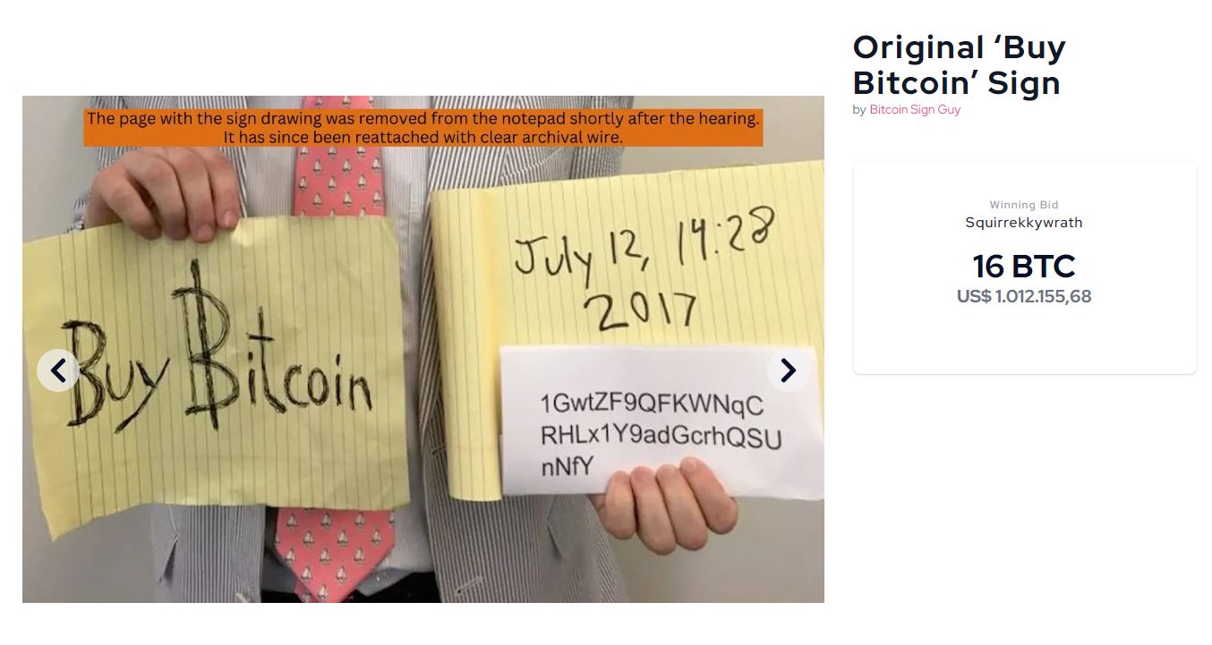 Buy Bitcoin leilão (Buy Bitcoin papel (scarce.city)