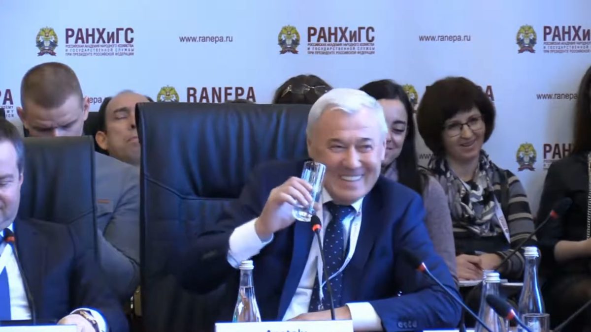 Anatoly Aksakov, membro da Duma Federal da Rússia. Fonte: YouTube/Reprodução.