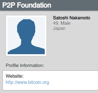 Perfil de Satoshi Nakamoto na P2P Foundation mostra que criador do Bitcoin completou 49 anos nesta sexta-feira (5).