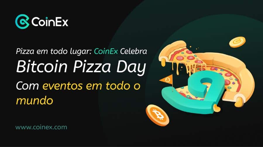 Pizza em todo lugar: Coinex celebra o Bitcoin Pizza Day com eventos em todo o mundo