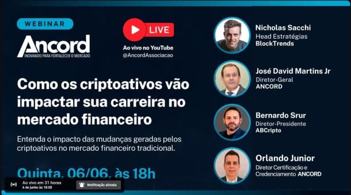 Ancord Webminar criptomoedas