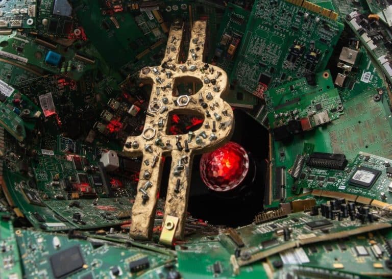 Bitcoin Greenpeace arte consumo de energia
