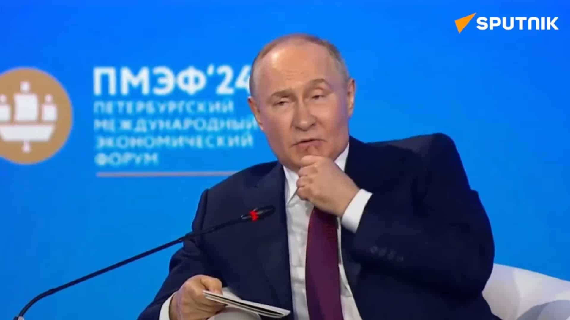 Vladimir Putin ataca dólar americano: “lastreado em nada”