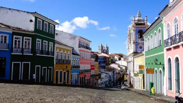 Rua de Salvador, capital da Bahia