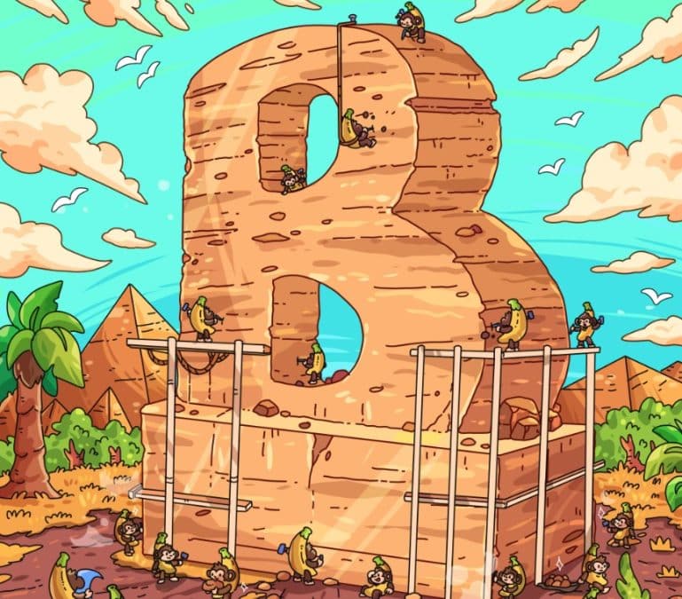 Banana Gun (BANANA), criptomoeda com airdrop na Binance. Fonte: Twitter/Reprodução.