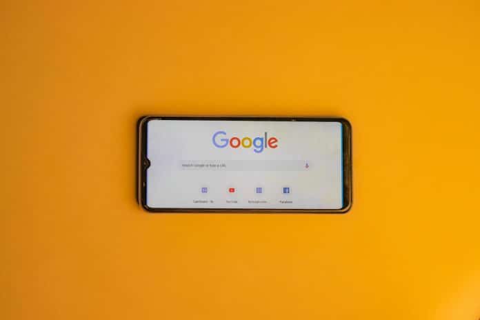 Aplicativo de celular do Google
