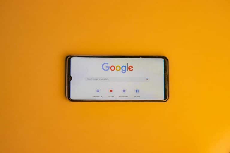 Aplicativo de celular do Google