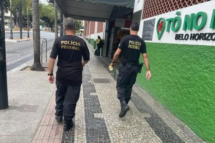 PF em Belo Horizonte ao deflagrar Operação Trapiche, com ligações a grupo terrorista do Líbano