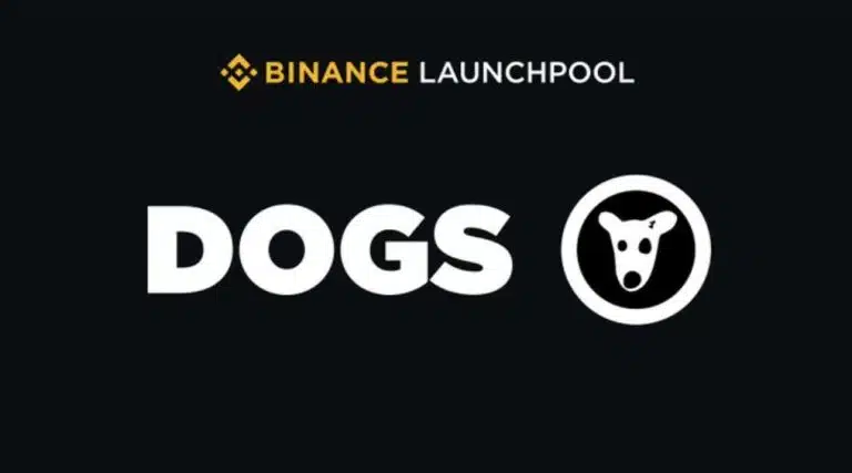 Binance apresenta criptomoeda Dogs (DOGS), memecoin do Telegram, em seu Launchpool. Fonte: Reprodução.