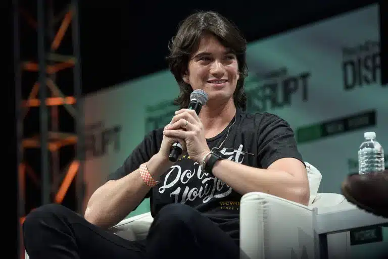 Adam Neumann - Imagem:Noam Galai / TechCrunch Disrupt NY 2015 / Flickr