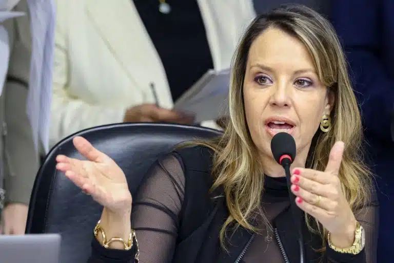 Deputada estadual Delegada Nadine (PSDB), no Rio Grande do Sul